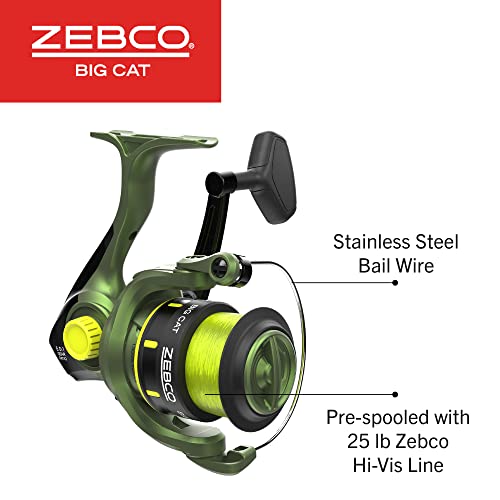 Zebco Big Cat Spinning Reel & Rod Combo - Image 5