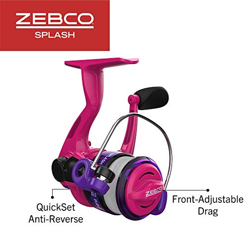 Zebco Splash Junior Spinning Reel & Rod Combo - Image 4