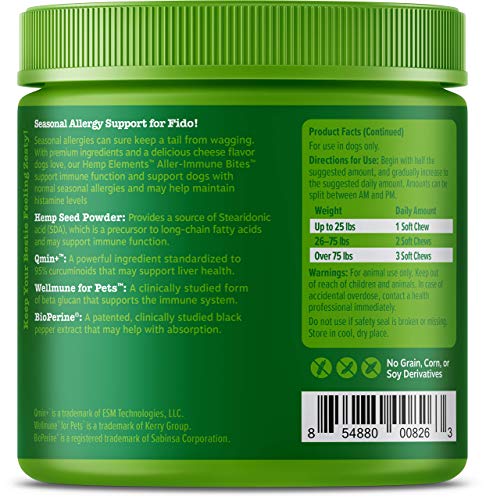 Zesty Paws Allergy Immune Chews With Hemp Seed - Image 4