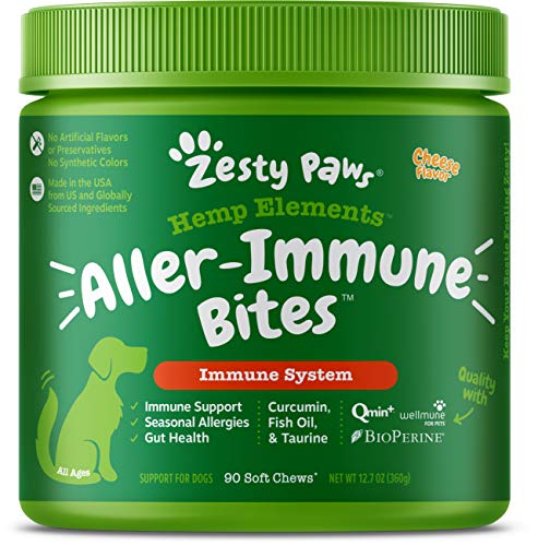 Zesty Paws Allergy Immune Chews With Hemp Seed - Image 2