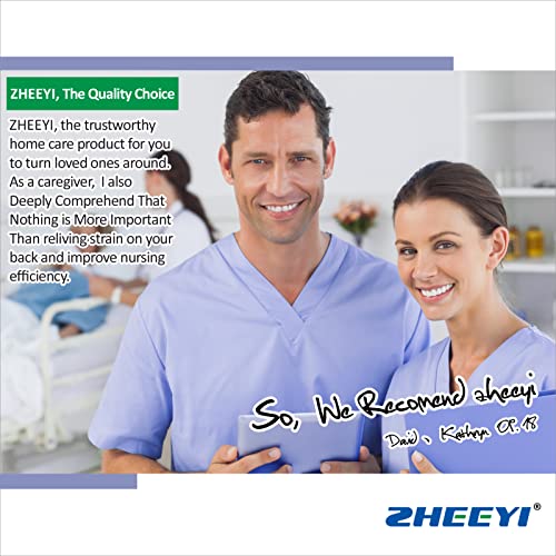 ZHEEYI Positioning Bed Pad With Handles 43"x36 - Image 5