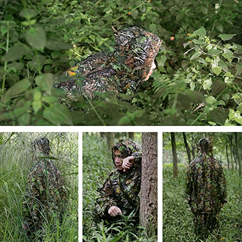 Zicac Outdoor Camo 3D Leafy Ghillie Suit - Image 2