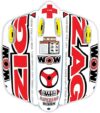 WOW Sports Zig Zag Towable Inflatable Tube for Boating