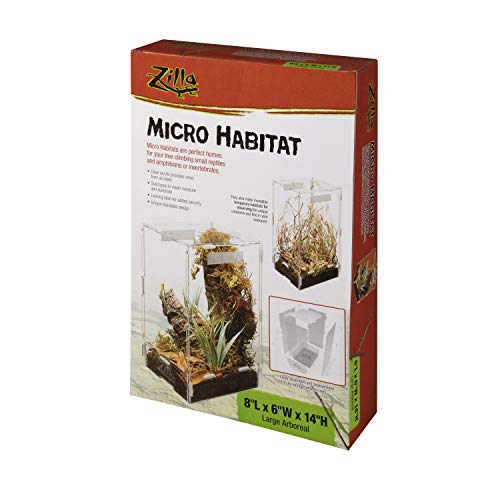 Zilla Micro Habitat Terrarium With Locking Latch - Image 3