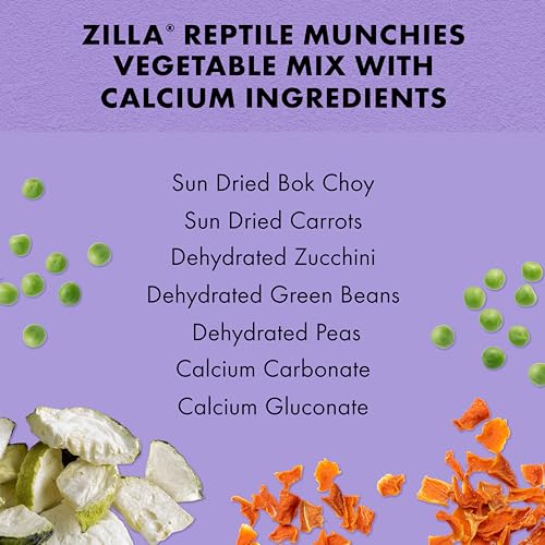 Zilla Reptile Food Munchies Vegetable Mix - Image 5