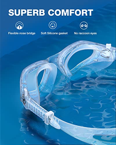 ZIONOR G1 SE Anti-Fog Swim Goggles - Image 2