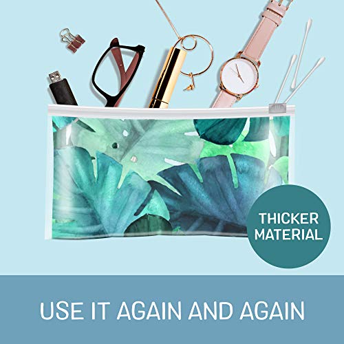 Ziploc Reusable Travel Makeup Bags, Boho Collection - Image 3