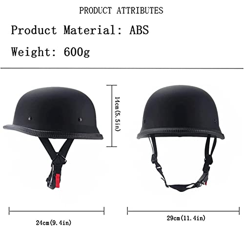 ZJHELM Vintage German Half Helmet For Adults - Image 3