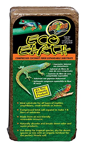 Zoo Med Eco Earth Coconut Fiber Substrate (8 Quarts, 2-Pack) - Image 3