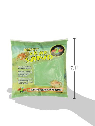 Zoo Med Hermit Crab Sand, 2 lb, Green - Image 3