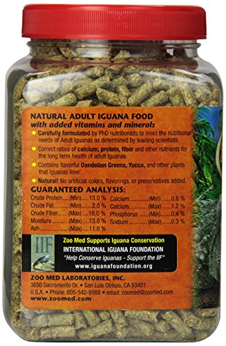 Zoo Med Iguana Adult Soft-Moist Pellets SZMZM85 - Image 2