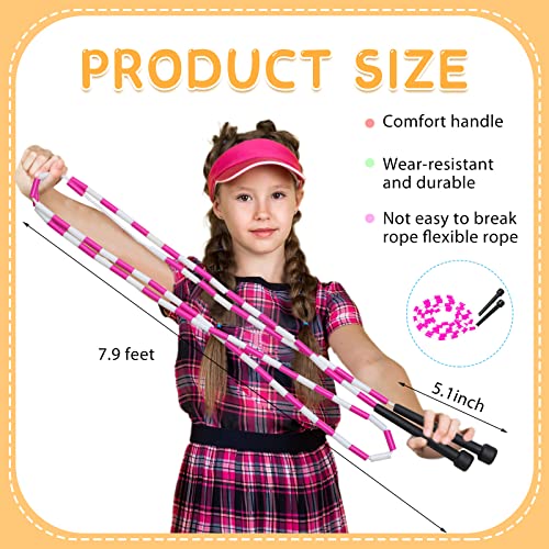 Zubebe Jump Rope Adjustable Beaded Exercise - Image 3