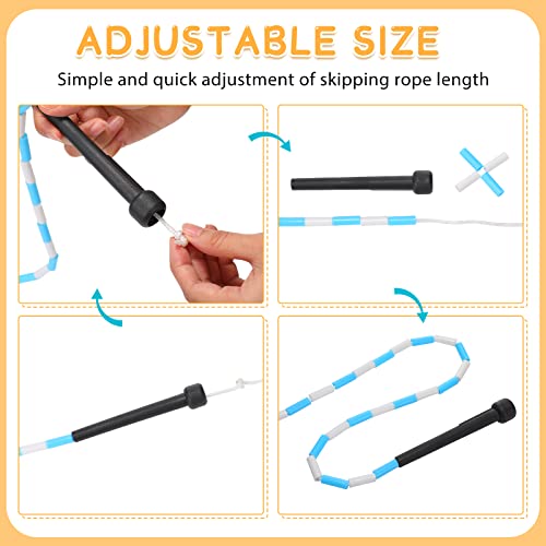 Zubebe Jump Rope Adjustable Beaded Exercise - Image 5