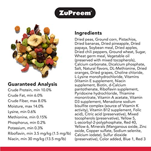 ZuPreem Pure Fun Bird Food For Parrots & Conures - Image 3