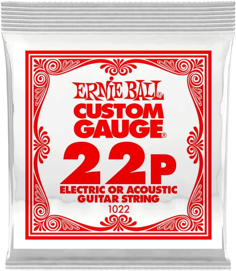 Ernie Ball 022 Plain Steel Guitar String
