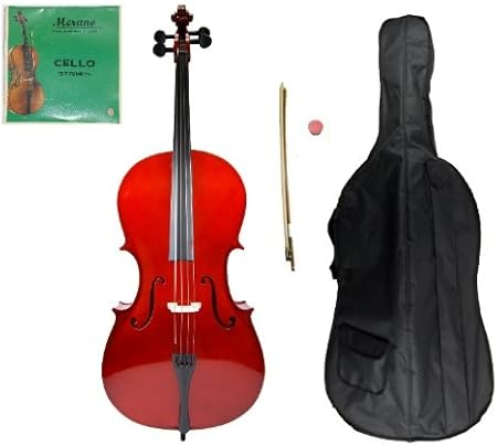 Merano 1/2 Size Cello For Beginners With Accessories