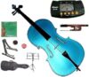 Merano 1/4 Size Blue Student Cello Set