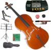 Merano 1/4 Size Student Cello Set With Accessories