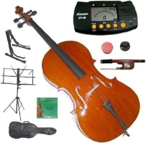 Merano 1/4 Size Student Cello Set With Accessories