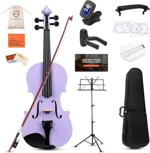 adm 1/4 Size Violin Starter Kit for Beginners