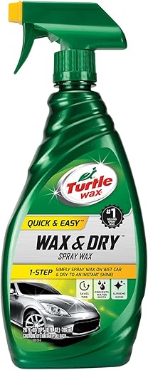 Turtle Wax 1-Step Wax And Dry T-9-6PK