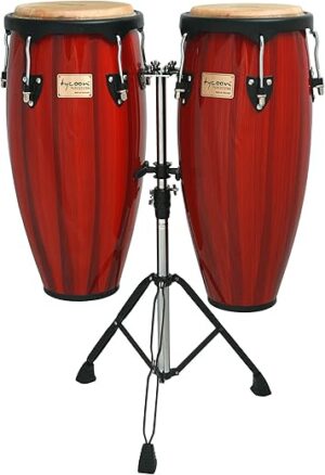 Tycoon Percussion 10 Inch & 11 Inch Congas Hand Painted