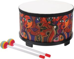 Vaguelly 10 Inch Kids Floor Tom Drum