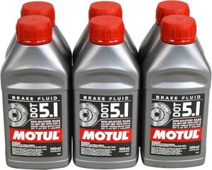 Motul 100951 Synthetic Dot 5.1 Brake Fluid