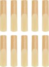 Walfront 10PCs Tenor Saxophone Reeds 2½ With Cover