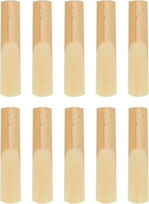 Walfront 10PCs Tenor Saxophone Reeds 2½ With Cover