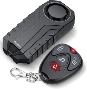 wsdcam 113dB Loud Anti Theft Vibration Alarm
