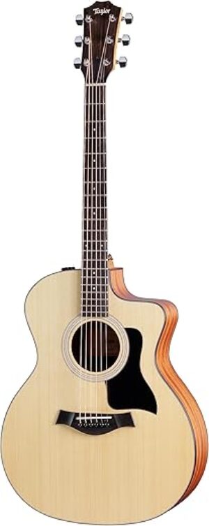 Taylor 114ce-S Acoustic-Electric Guitar - Natural