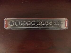 Snap-on 12-Piece Metric Deep Socket Set 112STMMY