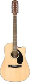 Fender 12-String Acoustic Electric Guitar, Glossed Natural