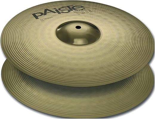 Paiste 14 Inch 101 Brass Hi-hat Cymbals