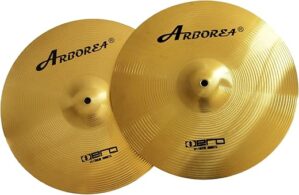 Arborea 14 Inch Brilliant Finish Hi-Hats Cymbal