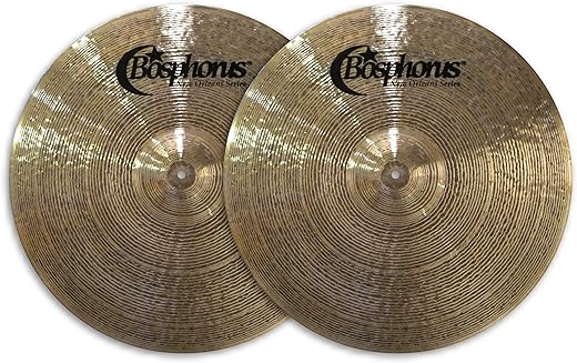 Bosphorus Cymbals 14-Inch New Orleans Hi-Hat Cymbals