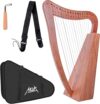 AKLOT 15 Strings Mahogany Harp 22 Inch