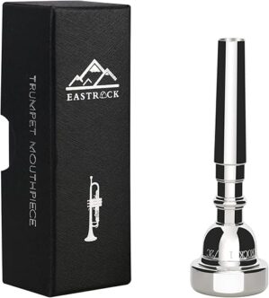 EASTROCK 1.5C Silver Plated Trumpet Mouthpiece
