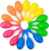 LovesTown 15PCS Mini Colorful Maracas For Kids