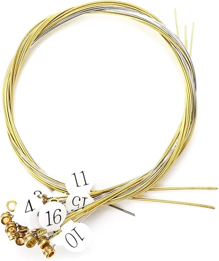 Savagrow 16 Strings Durable Metal Strings Set B