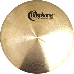 Bosphorus Cymbals 18-Inch Traditional Series Flat Ride Cymbal