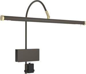 Cocoweb 19" LED Grand Piano Light, Mahogany Bronze