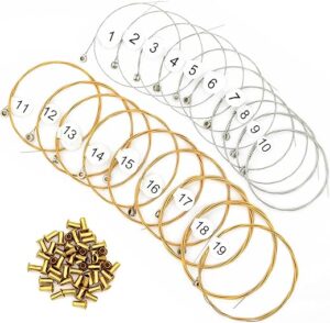 INKNOTE 19 Lyre Harp Strings Replacement Set