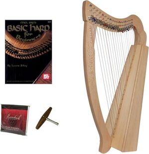 Roosebeck 19-String Pixie Harp With Levers