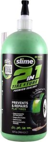 Slime 2-In-1 Tire & Tube Sealant, 32 Oz