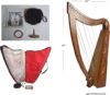 CGI 22 Strings Harp With Accessories