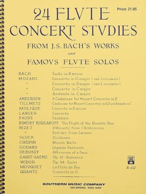 24 Flute Concert Studies: Unaccompanied