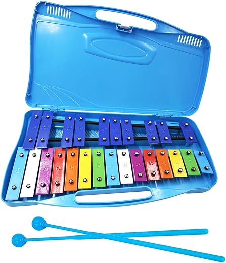 soulmate 25-Note Glockenspiel Xylophone For Kids