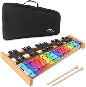 EASTROCK 27 Notes Glockenspiel Xylophone With Beaters